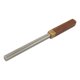 thumbnail image 5 of Lima de trastes de guitarra portátil, profesional, para reparación de luthier, herramienta de nivelación para banjo marrón oscuro, 5 of 9