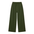 thumbnail image 6 of Jovrlynd Women's Sweatpants Wide Leg High Waist Drawstring Stretch Lounge Pants with Pockers, S-2XL, 6 of 9