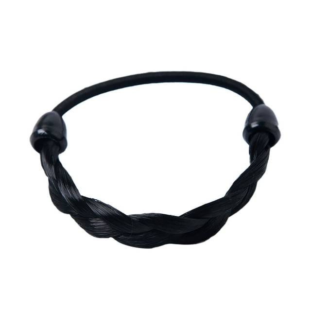 Blekii Wig Elastic Hair Holders - Rubber Accessory for Synthetic Ponytail, Realistic Wig Fit