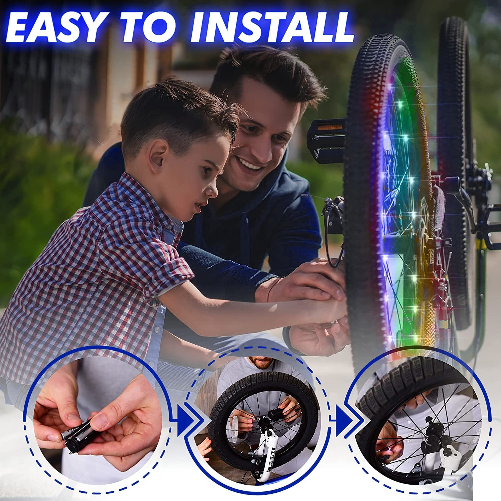 Activ life bike wheel lights sales