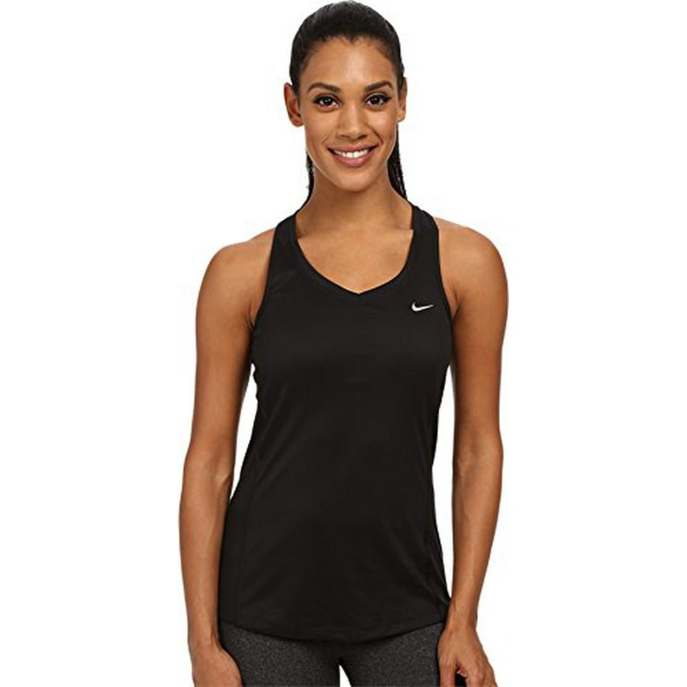 nike dri fit black tank top