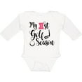 thumbnail image 3 of Inktastic My 1st Golf Season Girls Long Sleeve Baby Bodysuit, 3 of 5
