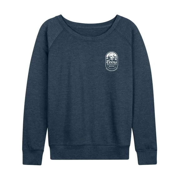 Coors Banquet - Coors Banquet Mountains - Women's French Terry Long Sleeve Shirt