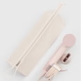 thumbnail image 5 of Leodye 1PCS Portable Travel Storage Bag for Hair Dryer Curling Iron and Straightener Protective Sleeve Pouch for Electric Hair Styling Tools -14.57x5.51x5.51in, 5 of 6