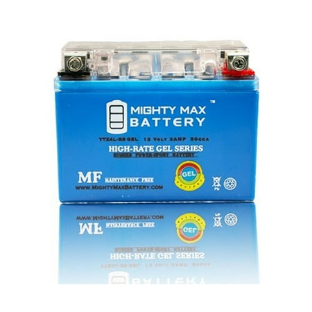 YTX4L-BS 12 VOLT 3 AH GEL MOTORCYCLE BATTERY