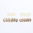 thumbnail image 4 of 1 Set Hip Hop Style Dentures Six False Teeth Cover Metallic Punk Dentures Fashionable Diamond-studded Denture Decor Copp, 4 of 8