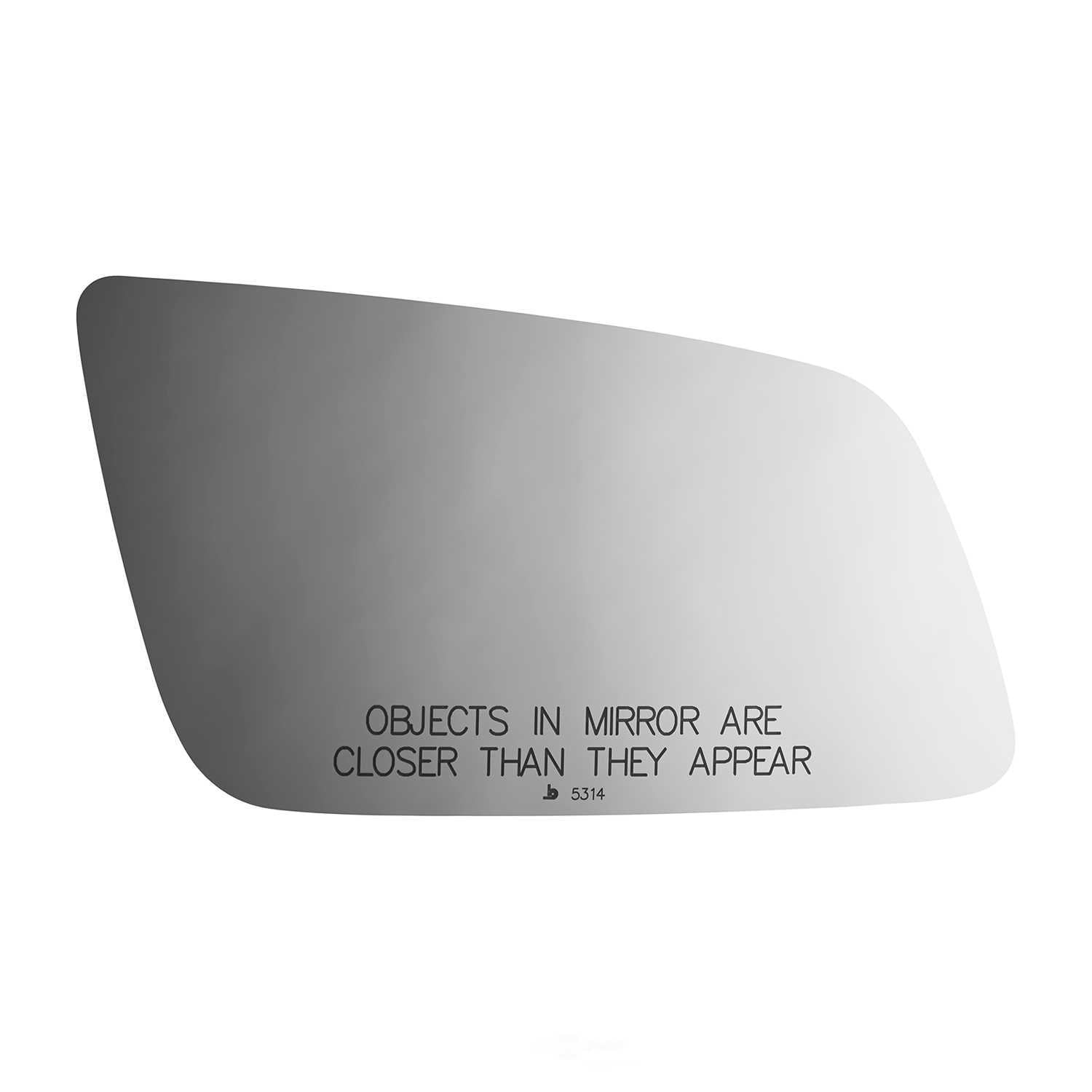 Burco Side View Mirror Replacement Glass - Clear Glass - 5314
