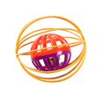 thumbnail image 3 of Cat Ball Toy Hollow out Cage Cat Training Toy Cat Interactive Toy Cat Bell Toy, 3 of 4