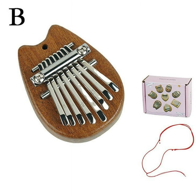 opvise Thumb Piano Exquisite Fine Workmanship Musical Instrument Kalimba Finger Thumb Piano for Kids Adults Beginners