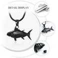 thumbnail image 3 of Fish Urn Necklace for Ashes for Men Women Memorial Jewelry Keepsake Necklace for Human/Pet Ashes, 3 of 7