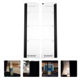 thumbnail image 3 of 2Pcs Household Message Boards Convenient Phone Holders Transparent Memo Boards, 3 of 4
