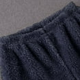 thumbnail image 4 of yunLCZ Women's Straight Leg Pants High Wa Men's And Women's Winter Thick Fleece Warm Pants With Socks And Foot Wrapped Warm Sleeping Pants, 4 of 4