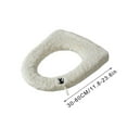 thumbnail image 4 of Fiudx Cojín para Asiento de Inodoro, Poliéster Suave, Fácil Instalación con Asa, Lavable para Un Fácil Mantenimiento, Esencial para El Baño, Portátil y Fácil de Transportar, Tamaño 33 X 33 Cm., 4 of 7