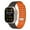 Black+Orange, variant on Magnetic Sport Band for Apple Watch Ultra 2/1 49mm 45mm 44mm 42mm, Soft Silicone Wristband Breathable Wide Strap with Magnetic Clousure for iWatch Series 9 8 7 6 5 4 SE 3 2 1, Green+Black