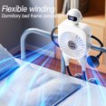thumbnail image 2 of Intelligent Multifunctional Fan, Versatile Styling, Strohg Wind, Joint Flexibility, Type-C Charge, Hundred-Level Wind Force Being Meticulous Isalways Suitable, Wall Mounted Space Saving,, 2 of 10