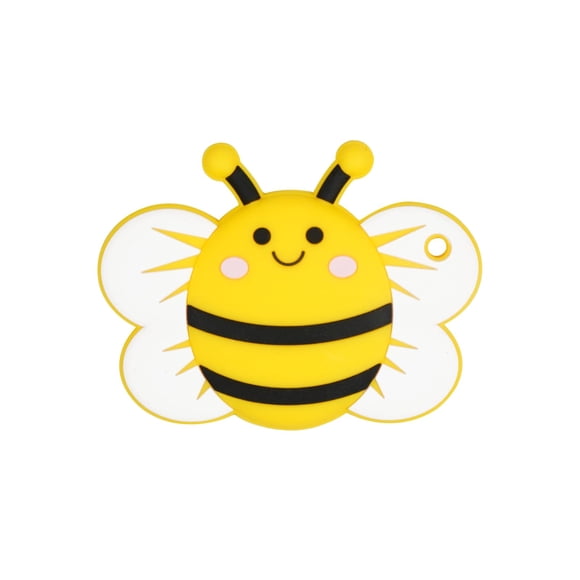 Teether Cuebo Silicone Yellow Bee sin BPA para bebés