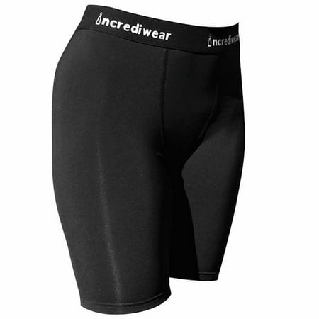 Unisex-Adult Incrediwear Black Circulation Shorts