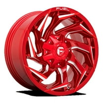 Fuel D754 Reaction 18X9 8X165.1 1Et 78Cb Candy Red Milled Wheel