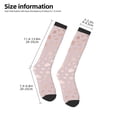 thumbnail image 2 of Balery Rose Gold Abstract Spots 1 Calcetines novedosos Calcetines deportivos Calcetines hasta la rodilla Calcetines de algodón Calcetines originales y geniales, 2 of 6