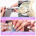 thumbnail image 6 of IDFINE Electric Nail Drill Professional 45000RPM, Rechargeable Nail Drill Kit Portable Electric Nail File for Acrylic Nails Gel Polishing Removing Nail Drill Machine for Manicure Salon Home, 6 of 7