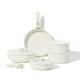 thumbnail image 2 of Juego de ollas y sartenes CAROTE 11 piezas Utensilios de Cocina Antiadherentes Mango Desmontable Blanco Crema, 2 of 3