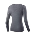 thumbnail image 2 of Uccdo Women's Compression Shirt Dry Fit Long Sleeve Workout Tops, 2 of 2