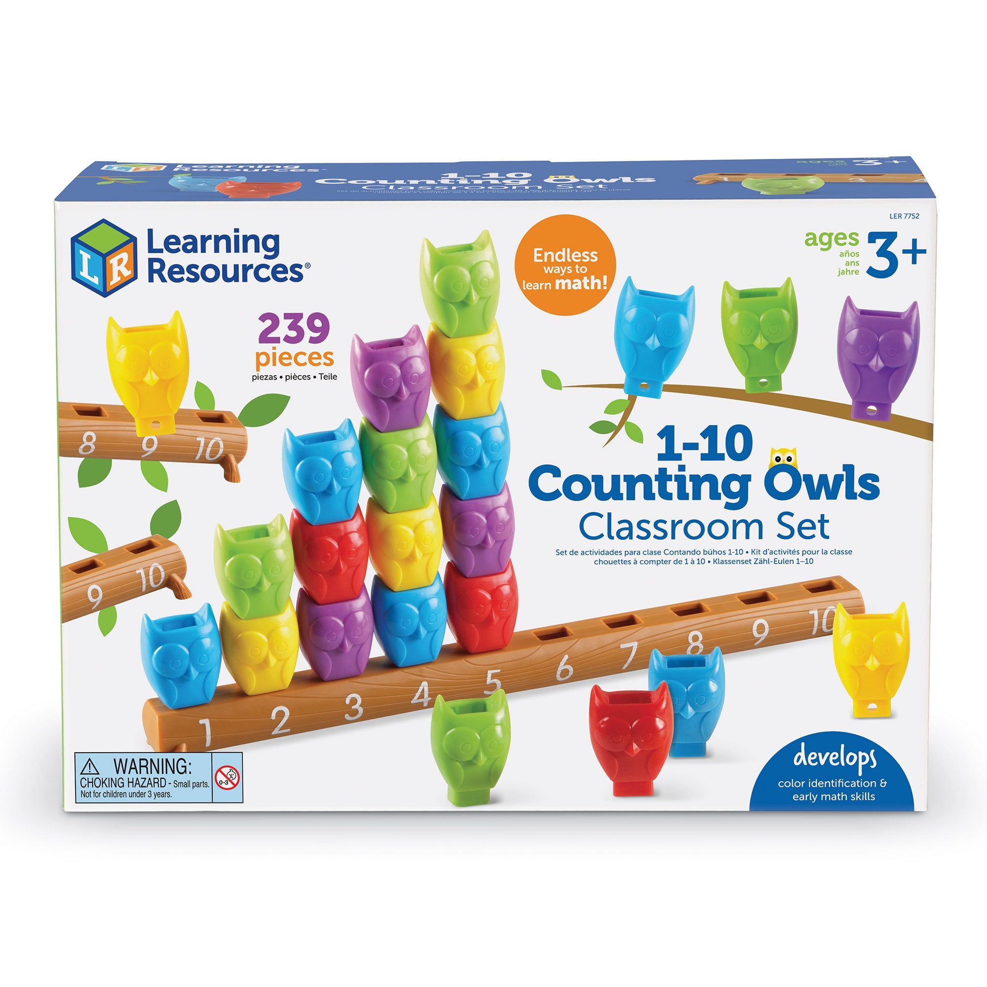 Learning Resources 1-10 Counting Owl Activity Set - Theme/Subject: Learning - Skill Learning: Counting, Addition, Subtraction, Patterning, Number, Sorting, Color Identification - 3+ - 1 / Set Learning Resources 1-10 Counting Owl Activity Set - Theme/Subject: Learning - Skill Learning: Counting, Addition, Subtraction, Patterning, Number, Sorting, Color Identification - 3+ - 1 / Set