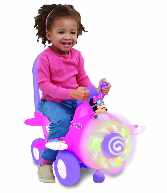 minnie plane activity ride on