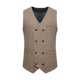 thumbnail image 1 of Mens Botón de la Camisa de la Moda Sólida Impresión Retro con Bolsillos, Tanques sin Mangas Blusa Poliéster, 1 of 9
