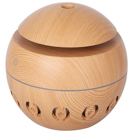 

Air Humidifier USB Ultrasonic Aroma Diffuser Wood Grain Light Wood