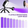 thumbnail image 2 of U V Light For Resin - For Curing 9 Gears U V Light For Resin Usb Plug Led Curing Lamp Ajustable Gooseneck Cure Lamp, 2 of 5