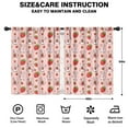 thumbnail image 2 of Blackout Kids Curtains,Pink Cow Strawberry Pattern Childrens Insulated Curtains Set Of 2,Bedroom Essentials,Toddler Room Decor 42x54in(106x137cm), 2 of 5