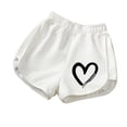 thumbnail image 4 of Byoo Infant Girl's Hummingbird Floral Print Leggings Solid Casual Pants Sports Bottoms,White, 4 of 4