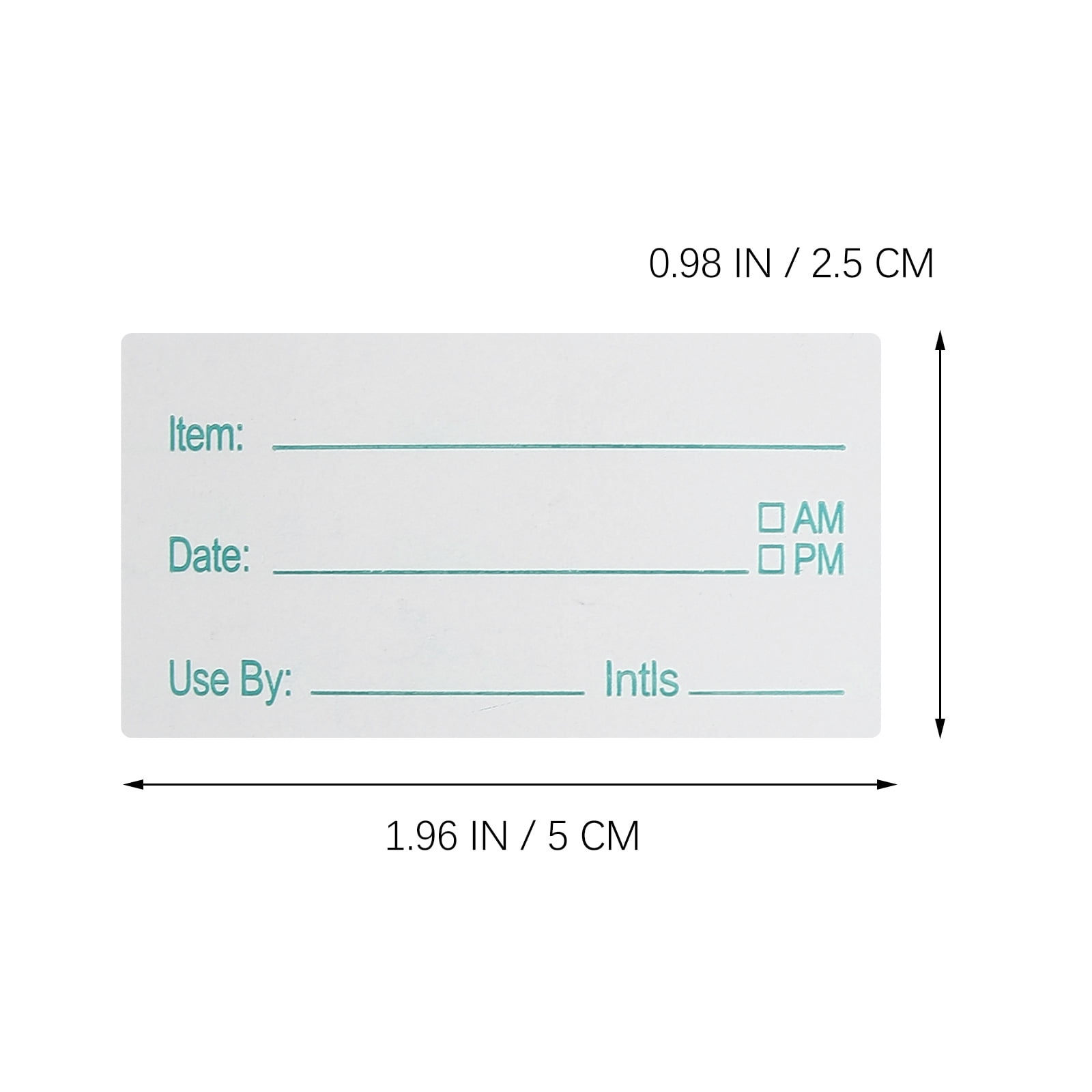 Etereauty 1 Roll Removable Food Labels Food Containers Labels Kitchen