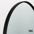 thumbnail image 3 of Vigo VG6078STCL3478 Arden 78" High X 34" Wide Shower Screen Framed Shower Door - Stainless, 3 of 7