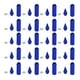 thumbnail image 1 of 20 piezas universales M12x1.5 llantas de ruedas de carreras tuercas de tuercas de aleación de aluminio de 90 mm con llave de zócalo azul, 1 of 14