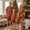 Brown, variant on AIGUR Summer Family Matching Pajamas Solid Color Short Sleeves Shirt and Elastic Shorts for Loungewear Soft Sleepwear