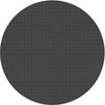 thumbnail image 1 of Ahgly Company Indoor Round Patterned Charcoal Black Area Rugs, 7' Round, 1 of 6