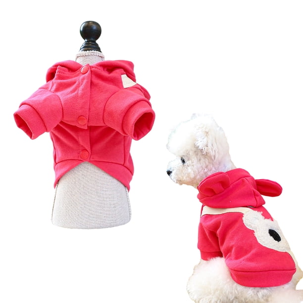 Ropa para cachorros para perros pequeños Sudadera con capucha de invierno para perros Ropa cálida para perros pequeños Abrigo para chihuahua Ropa Disfraz para cachorros y gatos XL