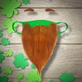 thumbnail image 6 of Encased St Patricks Day Face Mask for Adults, Bearded Leprechaun Costume, 6 of 6