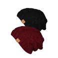 thumbnail image 1 of Basico Unisex Warm Crochet Soft Stretch Cable Knit Beanie, 1 of 4