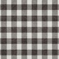 thumbnail image 4 of HomeRoots 673356 9 x 12 ft. Black & Ivory Plaid Transitional Washable Machine Made Rectangle Area Rug with UV Protection, 4 of 9