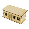 thumbnail image 3 of MERIGLARE 1/60 Miniature House Model Mini Accessory Unique Scenery 3D Handmade Building Model Architecture Scene for Diorama Sand Table Style C, 3 of 8