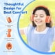 thumbnail image 3 of Auriculares Bluetooth EarFun K2 Kids con límite de volumen naranja, 3 of 7