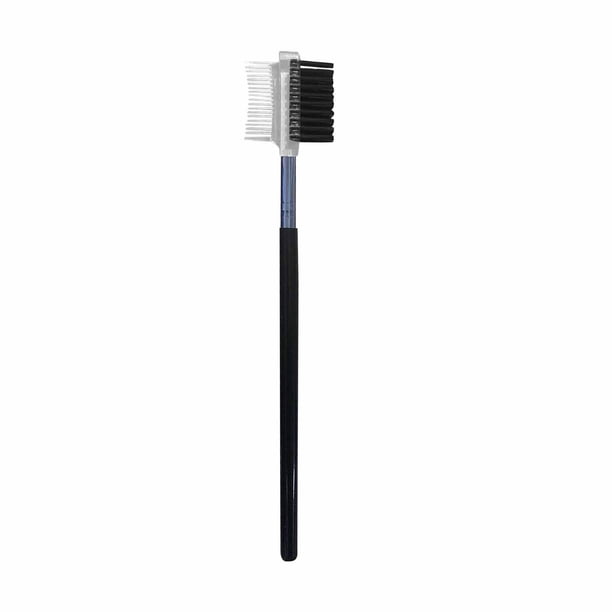 Pestañas Postizas Racimos Pestañas Postizas Naturales Blackest Black Maybelline Peine para cejas de acero inoxidable, mango de madera, cepillo de maquillaje de doble cara, peine(Compre 2 y ahorre 10%)