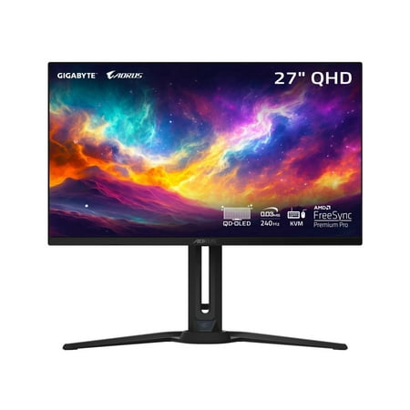 GIGABYTE AORUSFO27Q3 Aorus FO27Q3 27" QHD 360Hz QD-OLED Gaming Monitor