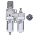 thumbnail image 3 of Air Filter Regulator, Compressed Air Filters Air Pressure Regulator, Separator For Home AC3010-03 3/8in BSPT,AC4010-04 1/2in BSPT, 3 of 8