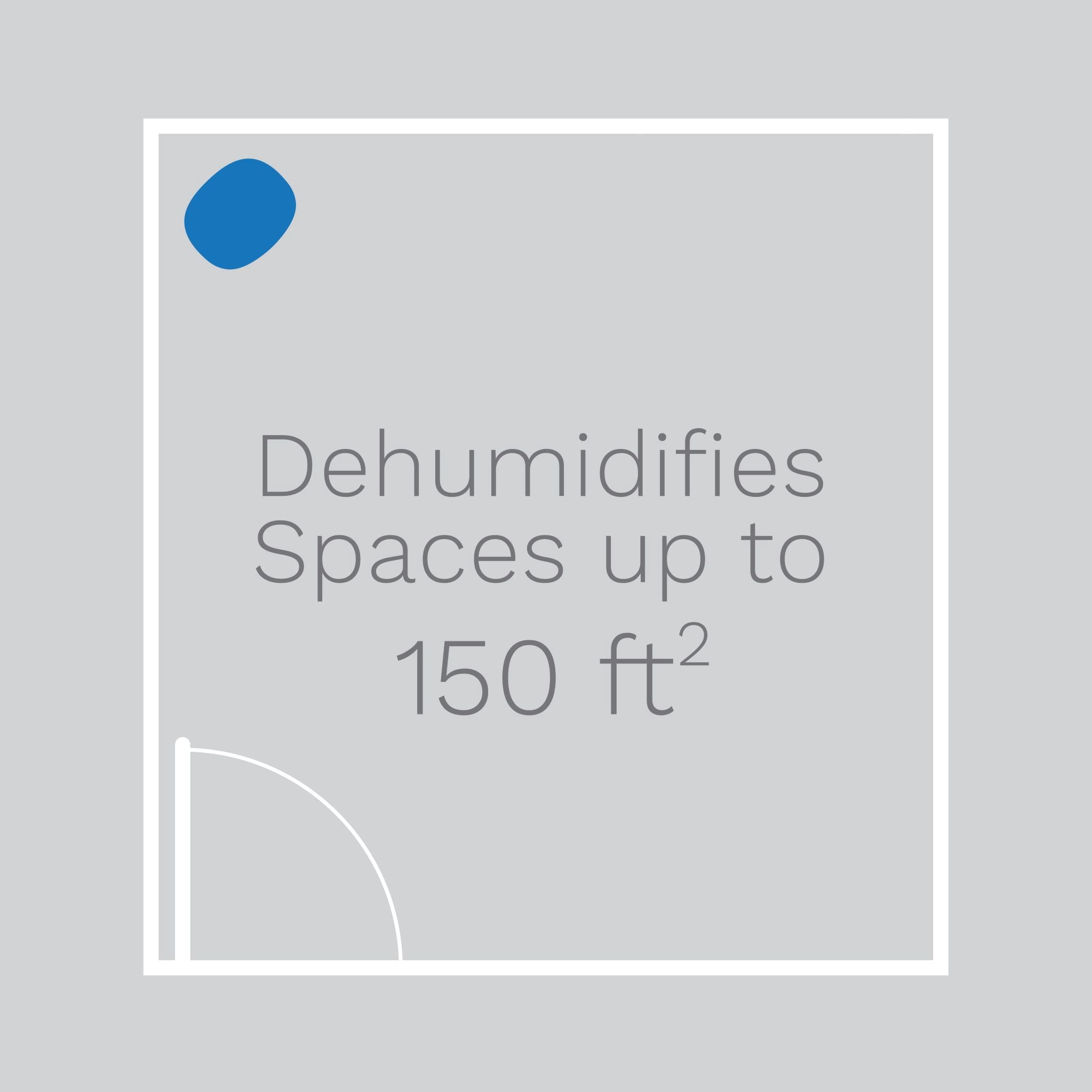 hOmeLabs Small Space Dehumidifier with Auto Shut Off