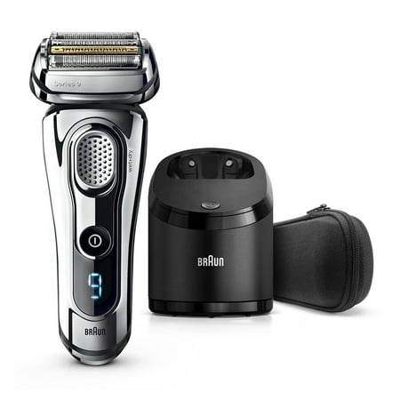 Series 9 Braun Series 9 9295cc Men's Electric Foil Shaver, Wet and Dry Razor with Clean & Charge Station