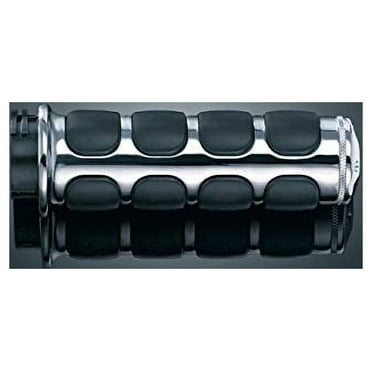 Kuryakyn 6227 Premium ISO Handlebar Grips for Electronic Throttle Control: 2014-19 Harley-Davidson Motorcycles, Chrome, 1 Pair